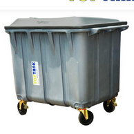 750litre Garbage Bin with Wheels